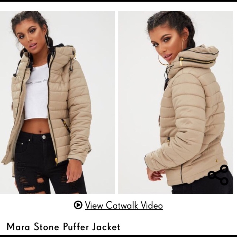 PrettyLittleThings Puffer Jacket 🧡